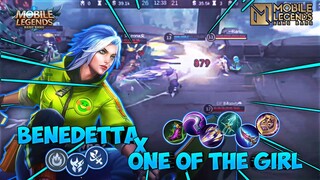 THE REAL DANGEROUS WOMEN🔥|| PERFECT GAMEPLAY BENEDETTA - MLBB