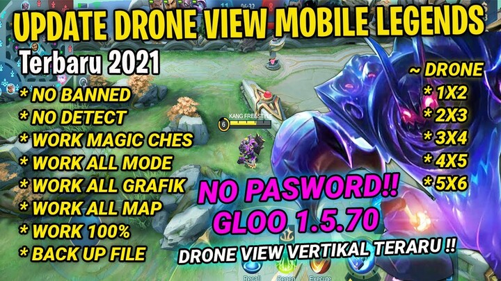 DRONE VIEW MAP MOBILE LEGENDS TERBARU 2021 - PATCH GLOO 1.5.70