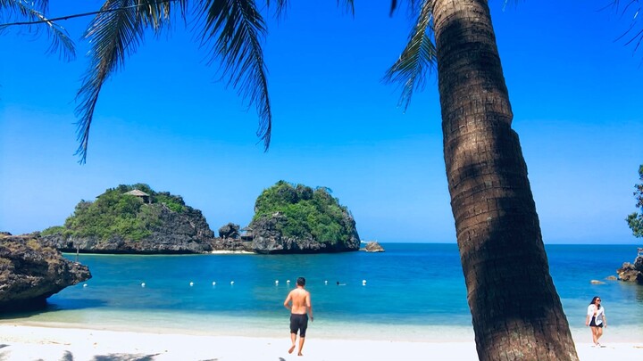 White sand Beach!  3ISLANDS IN GUIMARAS!