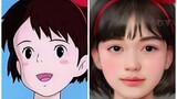 [Ghibli] How good is the animation character corresponding to reality?