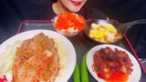 ASMR MUKBANG Stir Fried Pork with Chili Paste With Kimchi & Rice