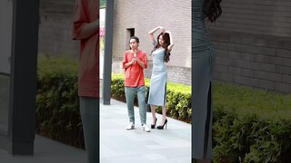 Tiktok 2023 Beautiful Tallest Girl In China | Fashion On The Street #1