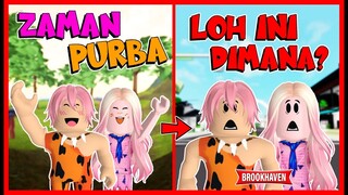 MANUSIA PURBA TERJEBAK DI MASA DEPAN Feat @MOOMOO Brookhaven Rp Roblox Indonesia