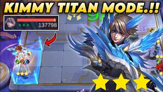 CRAZY DAMAGE.!! KIMMY TITAN MODE.!! MAGIC CHESS MOBILE LEGENDS