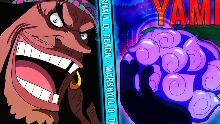 Blackbeard's DEVIL FRUIT in One Piece!