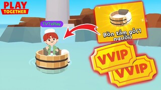 Test Full Thẻ VVIP Mới Tắm Suối, Bất Ngờ Xuất Hiện Bồn Tắm Di Động Siêu Ngầu | Play Together