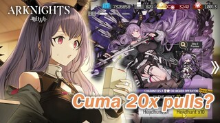 20x Pull Bisa Apa di Banner Booba Taro Ini !? - Arknights Indonesia