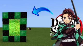 CARA MEMBUAT PORTAL DEMON SLAYER - MINECRAFT