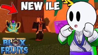 NOUVELLE ILE du DRAGON !? sneek peak blox fruits