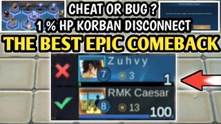 1 % HP !! EPIC COMEBACK TERBAIK DI MAGIC CHESS | CHEAT OR BUG ? | BEST SYNERGY MAGIC CHESS