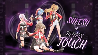 【Four Jubilee Maruko】All members make a stunning debut in new clothes✨『SHEESH』&『MidasTouch』song stag