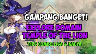 EXPLORE DOMAIN LAGI! | TIPS COMBO LISA & KAEYA [GENSHIN IMPACT]