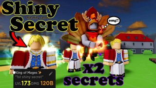 I Got My First Shiny Secret In Anime Fighters Simulator!!!!