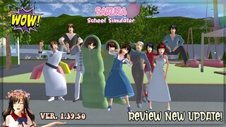 REVIEW TIME! NEW UPDATE VER. 1.39.50 || SAKURA SCHOOL SIMULATOR