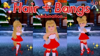 cute hairstyles and bangs combinations! ROBLOX Royale High