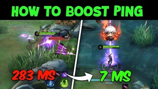 How to BOOST your INTERNET using DNS Booster - Fix Lag on Mobile Legends - MLBB