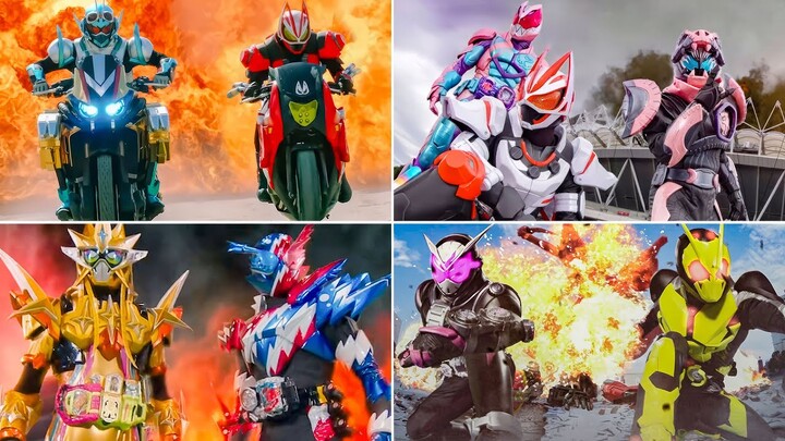 Kamen Rider All Movie Team up Henshin!