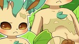 [Fanart][Pokémon] Leafeon Salad