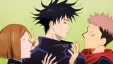 Yuji and Nobara annoying Megumi for 1 minute straight