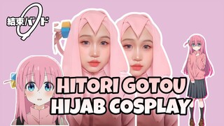 HIJAB COSPLAY HITORI GOTO - BOCCHI THE ROCK! | HANRRA COSPLAY