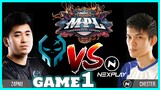 NXP SOLID VS EXECRATION🔴🔥 [Game 1] | MPL-PH Season 6 Regular Season Week 3 Day 1|MLBB