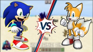 Sonic Vs Tails In Minecraft Mob Battle Mod - Mods - Minecraft