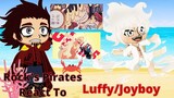 Rock Pirates React to Monkey D. Luffy/Joyboy|No Repost