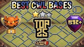 New Th13 War Base With Link | New Best Top 25 Th13 Cwl Bases | Clash of Clans