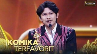 Indra Jegel Pemenang "KOMIKA TERFAVORIT | ANUGERAH KOMEDI INDONESIA 2024