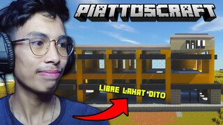 FIRST Free Mall sa Minecraft | Piattoscraft #3 (Filipino Minecraft SMP)