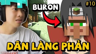 Buron Dân Làng Phản Loạn | Channy Minecraft #10