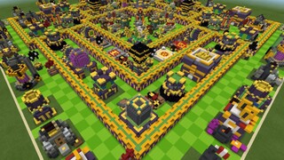 [Minecraft] Tôi đã mất một tháng để xây dựng phiên bản Clash of Clans cấp 14 đầy đủ trong Minecraft!