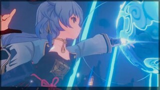 Ganyu with Ayaka's outfit - Genshin Impact Custom Skin
