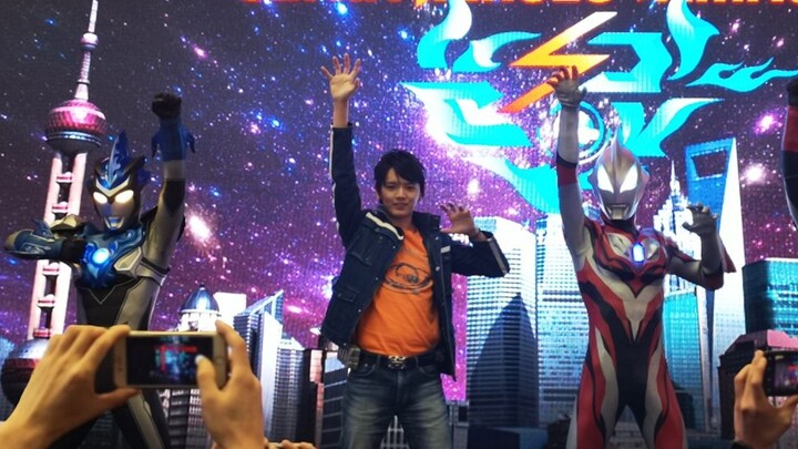 Asakura Riku แปลงร่างทันที Rob Brothers เปิดตัวในเซี่ยงไฮ้ - การประชุมนิทรรศการ Ultraman Heroes Soul