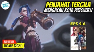 JINX MENGACAU KOTA DAN MENCURI GEMSTONE!! | ALUR CERITA ARCANE (2021) PART 2