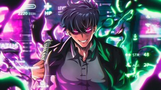 Anime solo leveling mode ultra hd MC ini sangat badass bnget cok dan brutal🔥🥶( Lycris x AMV)#
