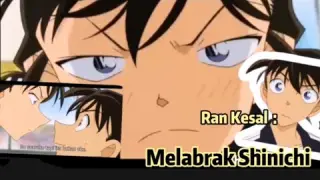 Ran Melabrak Shinichi | Funny Moment Detective Conan | Shinichi Ran Moment