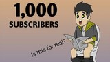 1k subscribers!! (pinoy animation)