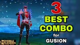 3 BEST GUSION COMBOS IN MOBILE LEGENDS