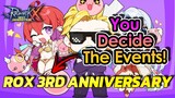 [ROX] Sneak peek of possible events for ROX 3rd Anniversary! | King Spade