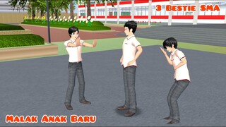 3 Bestie Sekolah | Salah Malak Anak Baru Disekolah | Sakura School Simulator