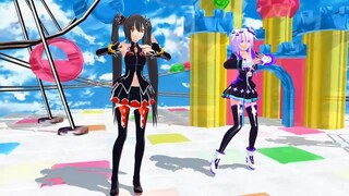 【MMDネプテューヌ】ネプテューヌ・ノワールでcall me call me