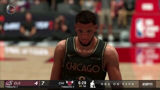 NBA TODAY: CHICAGO BULLS VS CLEVELAND CAVALIERS I 1st Quarter Game Highlights 10/6/2021 I NBA2k 2021