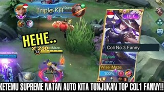 TOP 3 FANNY COL1 IS BACK KWKW!! KETEMU SUPREME 3 NATAN AUTO KITA TUNJUKAN FANNY KITA COY!!