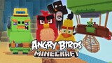 AKU MASUK DUNIA ANGRY BIRDS MISTERIUS ! Angry Birds Minecraft #1