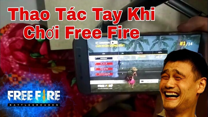 [Bình luận Free Fire] Show Thao Tác Tay Khi Chơi Free Fire, Tab Bắn Famas | ChiChi Gaming