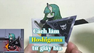 Cách làm Hoshiguma từ giấy bìa | Hài hước