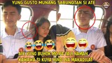 Ate Yung buhok mo patali kawawa naman si kuya Hindi makadilat'ðŸ˜‚ðŸ¤£| Pinoy memes, funny videos