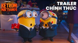 KẺ TRỘM MẶT TRĂNG 4 | Trailer Chính Thức | Dự kiến khởi chiếu: 05.07.2024 #despicableme4