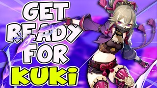 SHINOBU REVEALED! HOW TO PREPARE! ⚡ Genshin Impact Kuki Skills, Builds, Ascension Materials & More